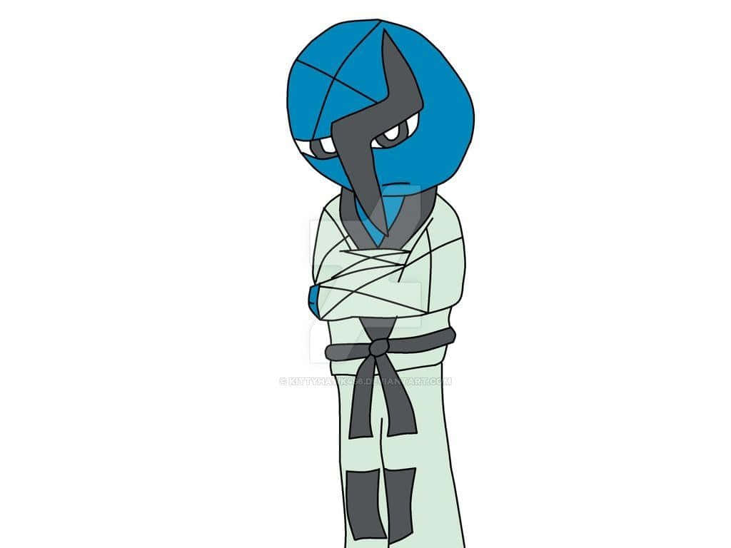 Sawk, blue masked, anime character, SD Desktop Wallpaper