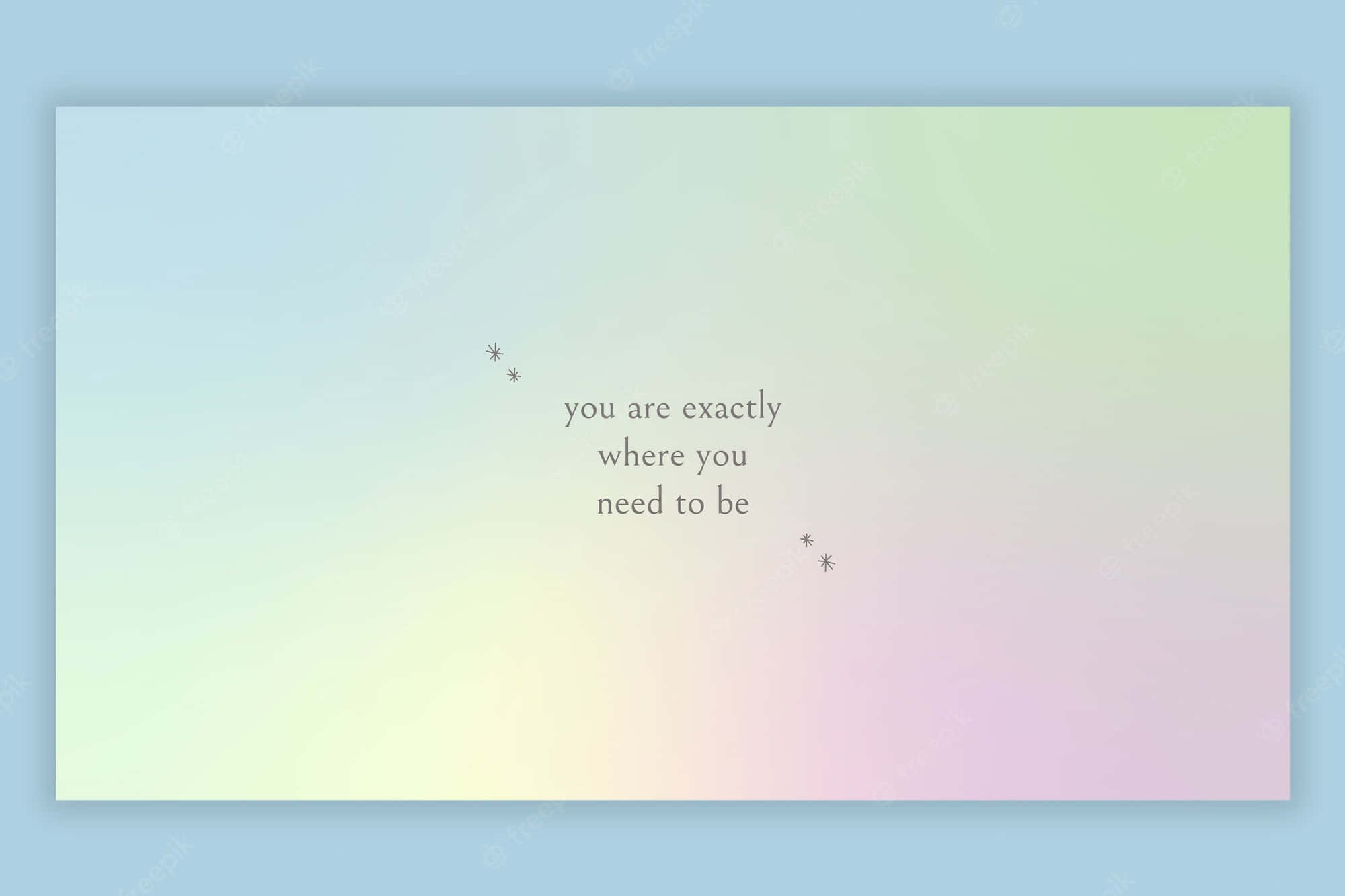 Saying, pastel gradient, motivational text, Full HD Desktop Wallpaper
