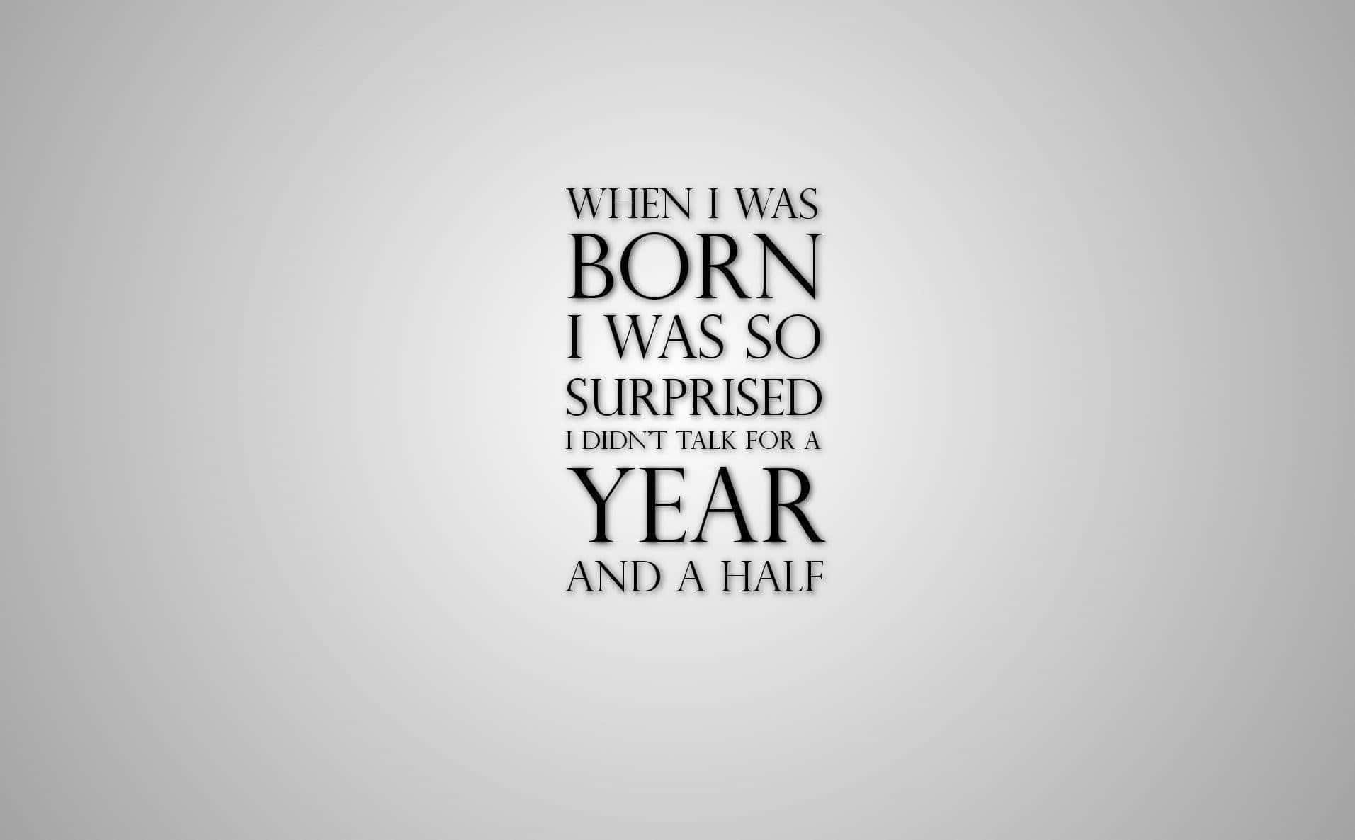Saying, black text, soft gray gradient background, HD Desktop Wallpaper