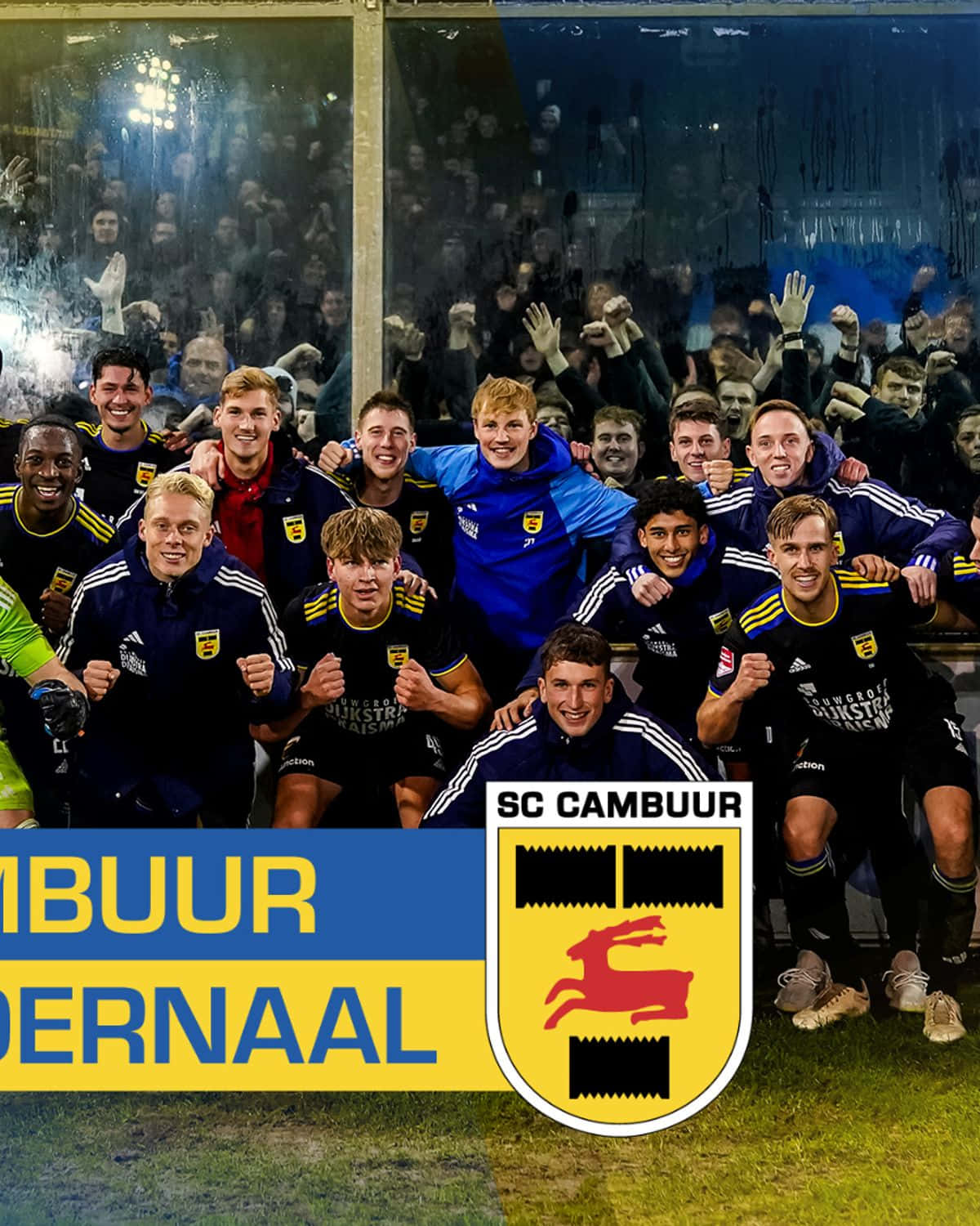SC Cambuur, football team, pitch, HD Phone Wallpaper