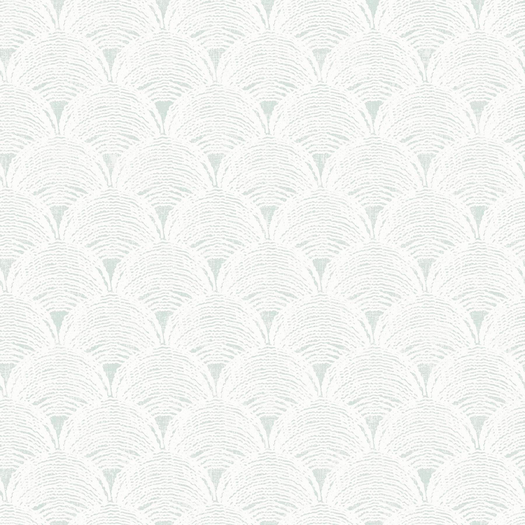 scallops pattern, soft mint, off-white, HD Desktop Wallpaper