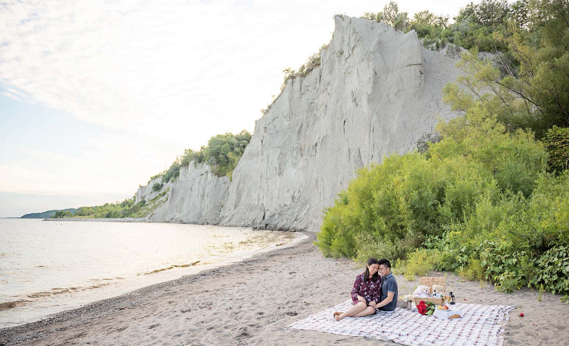 Scarborough Bluffs, beach, sandy beach, HD Desktop Wallpaper
