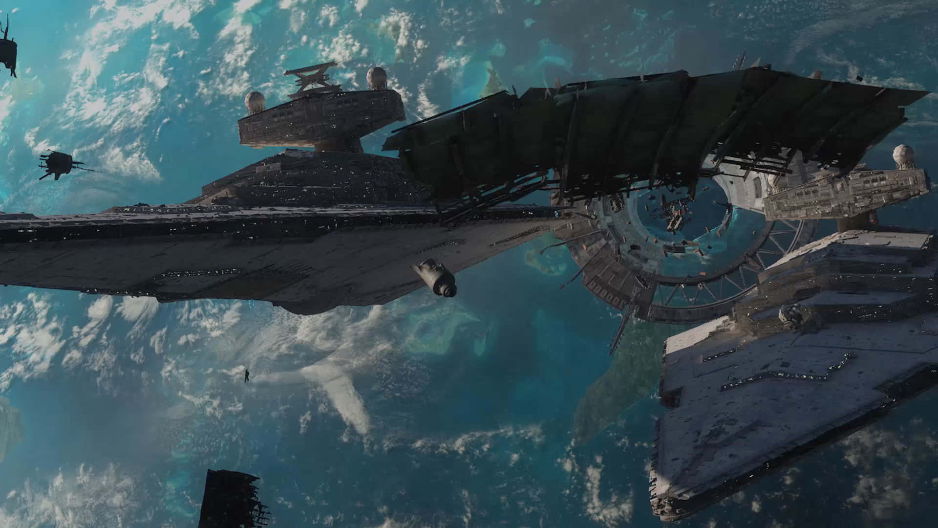 Scarif, Sunset, Beach, Full HD Desktop Wallpaper