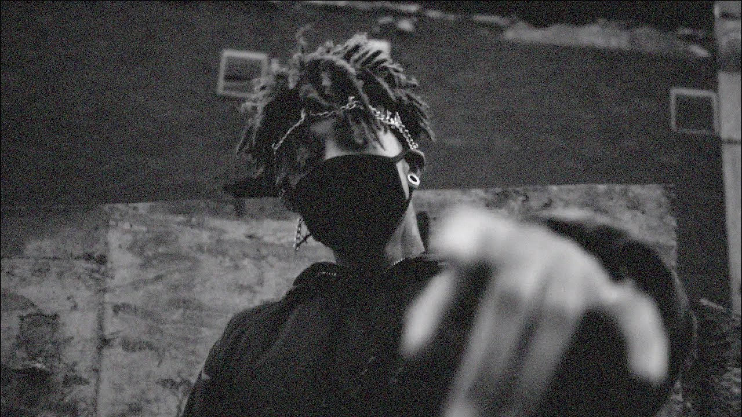 Scarlxrd, dreadlocks, face mask, 2K Desktop Wallpaper
