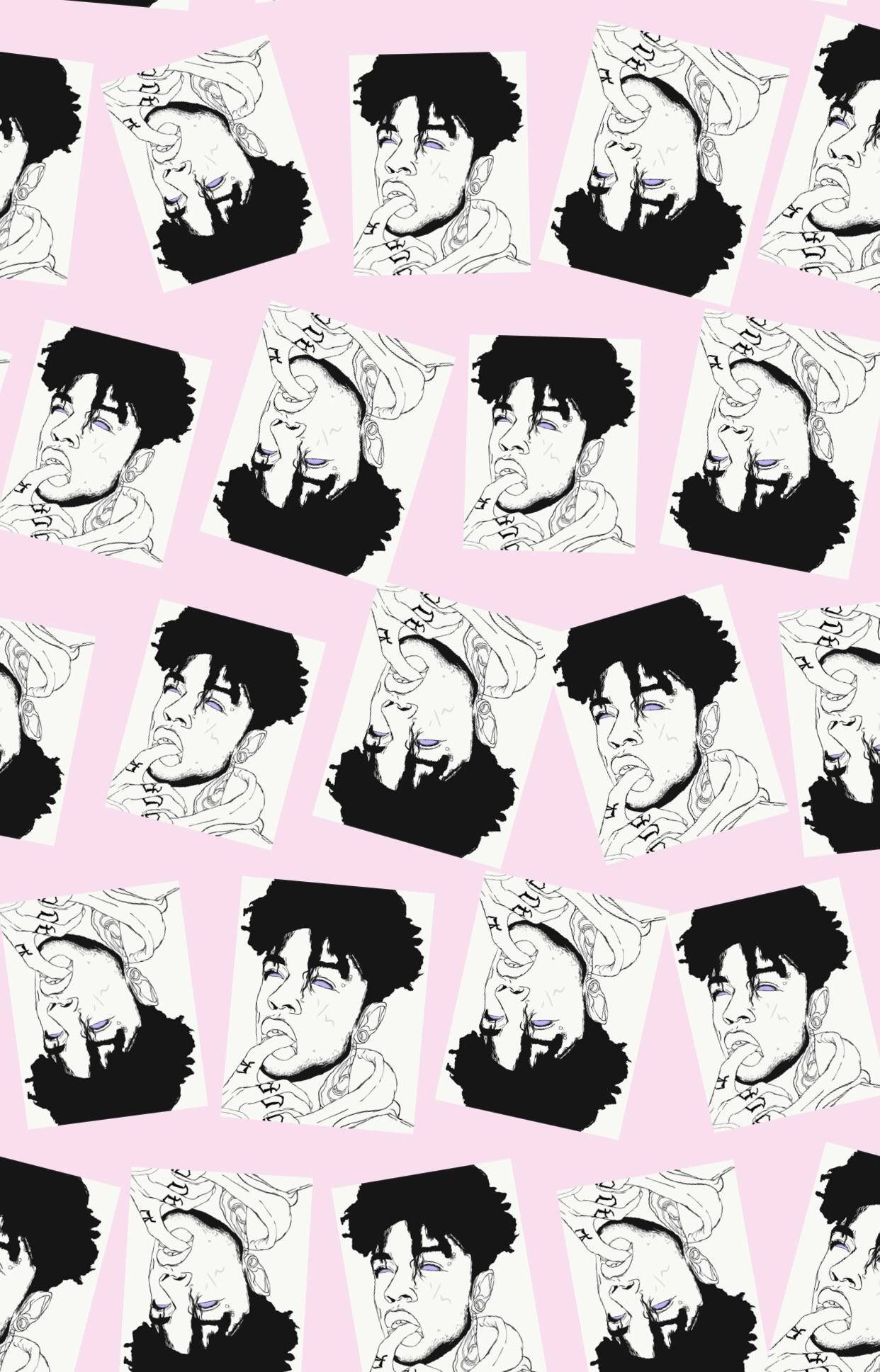 Scarlxrd, black and white, tattoos, Full HD Phone Wallpaper