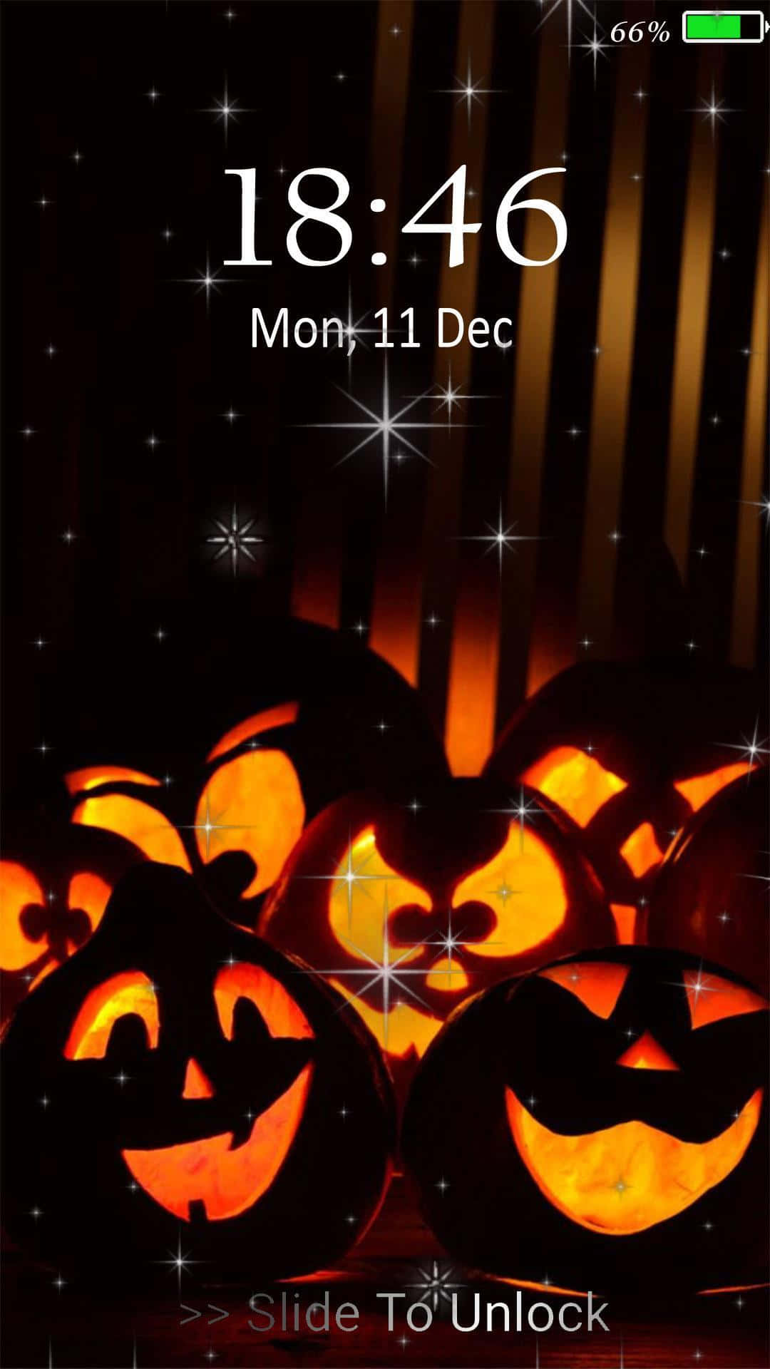 halloween pumpkins theme, glowing jack-o'-lanterns, fiery orange light, Full HD Phone Wallpaper