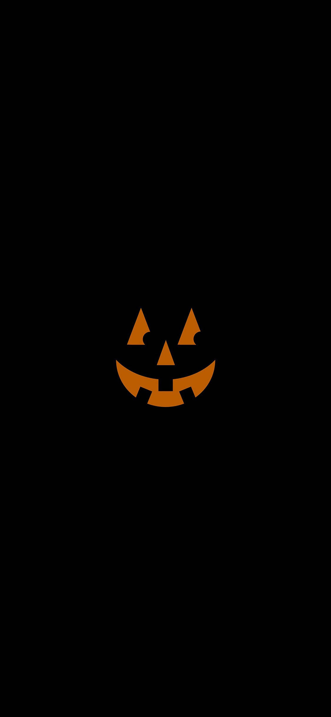 smirking pumpkin, jack-o'-lantern, orange, Full HD Phone Wallpaper