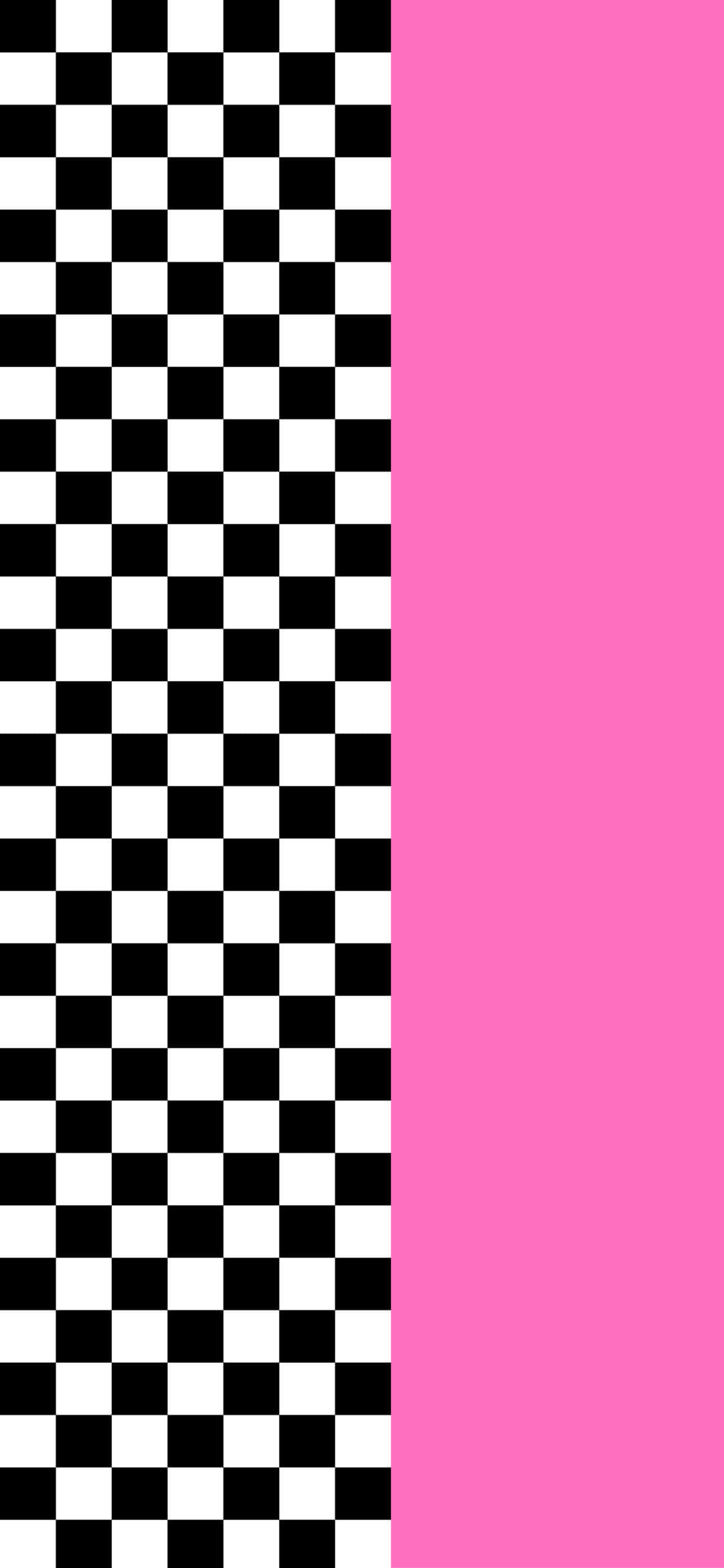 Scenecore, black white checkerboard, solid pink, 2K Phone Wallpaper