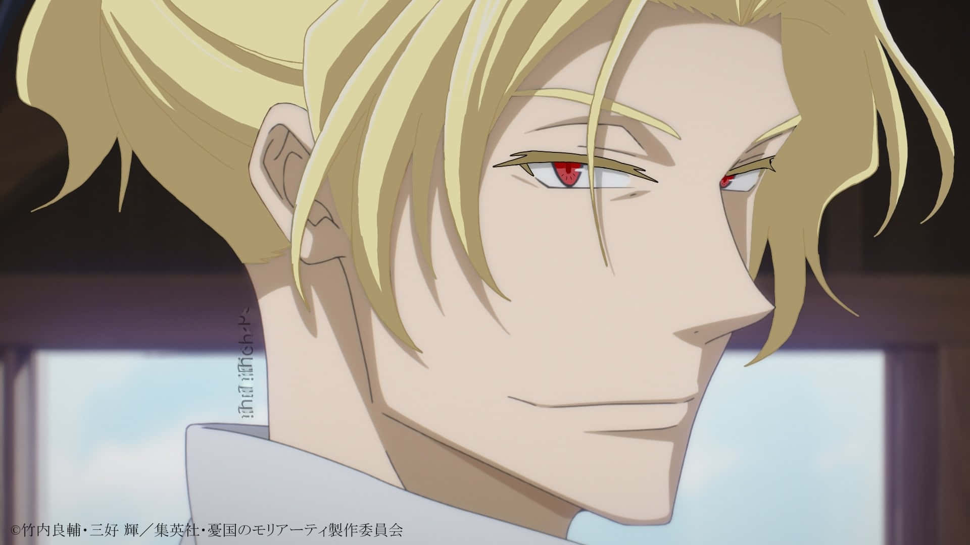 Schneizel El Britannia, blonde-haired, red eyes, Full HD Desktop Wallpaper