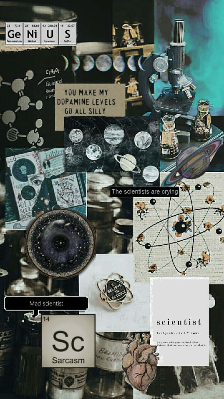 Science Aesthetic, microscopes, beakers, HD Phone Wallpaper