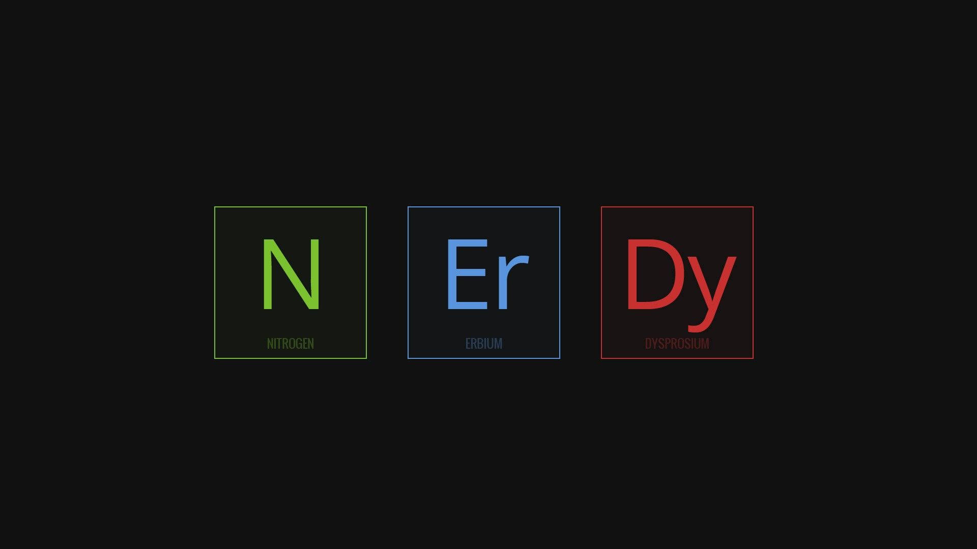 nitrogen, erbium, dysprosium, Full HD Desktop Wallpaper