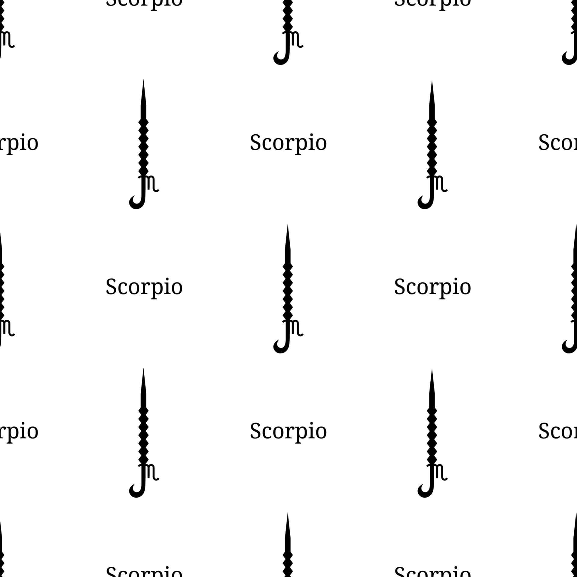 Scorpio, zodiac, black scorpion, Full HD Desktop Wallpaper