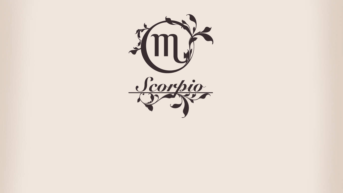 Scorpio, zodiac symbol, black, HD Desktop Wallpaper