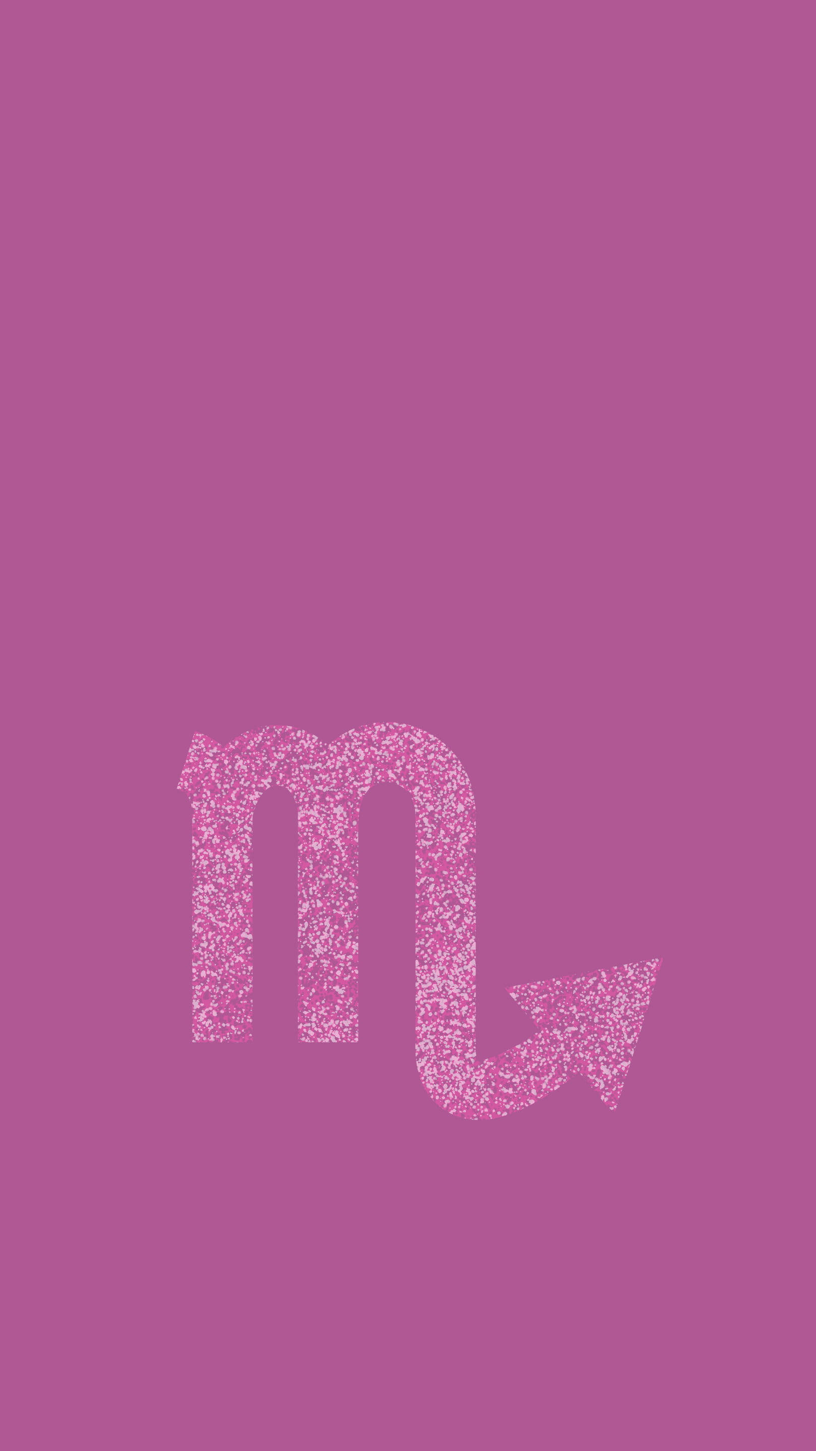 Pink Scorpio, glitter, magenta, 2K Phone Wallpaper