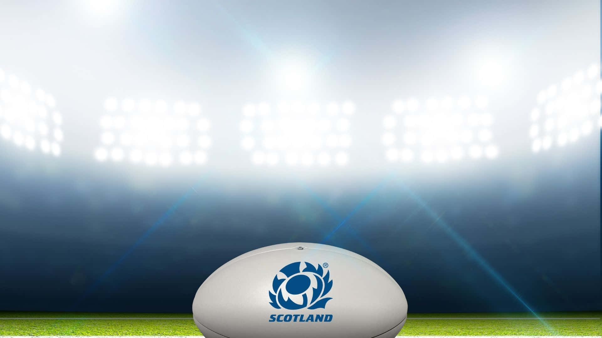 Scotland Rugby, white rugby ball, Scotland logo, Full HD Desktop Wallpaper