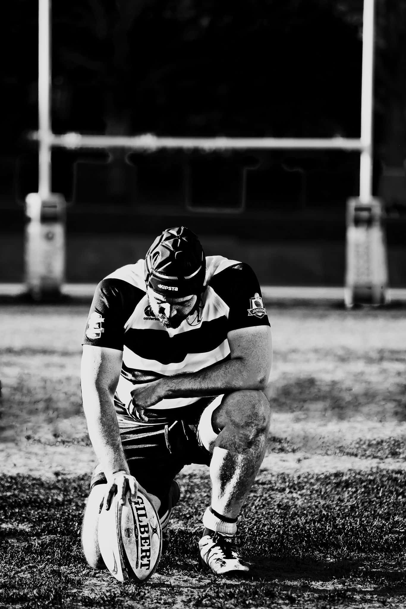 Scotland Rugby, rugby player, grass, Full HD Phone Wallpaper