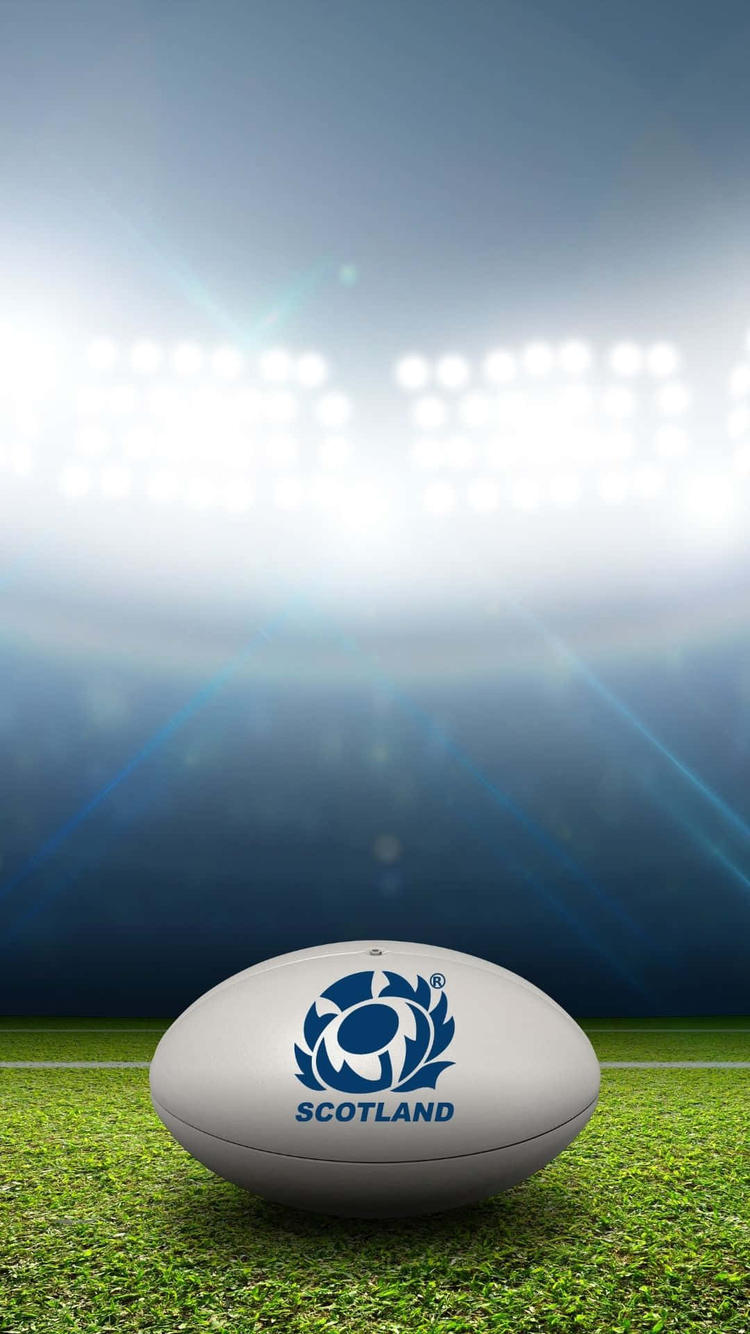 Scotland rugby, white rugby ball, Scotland logo, Full HD Phone Wallpaper