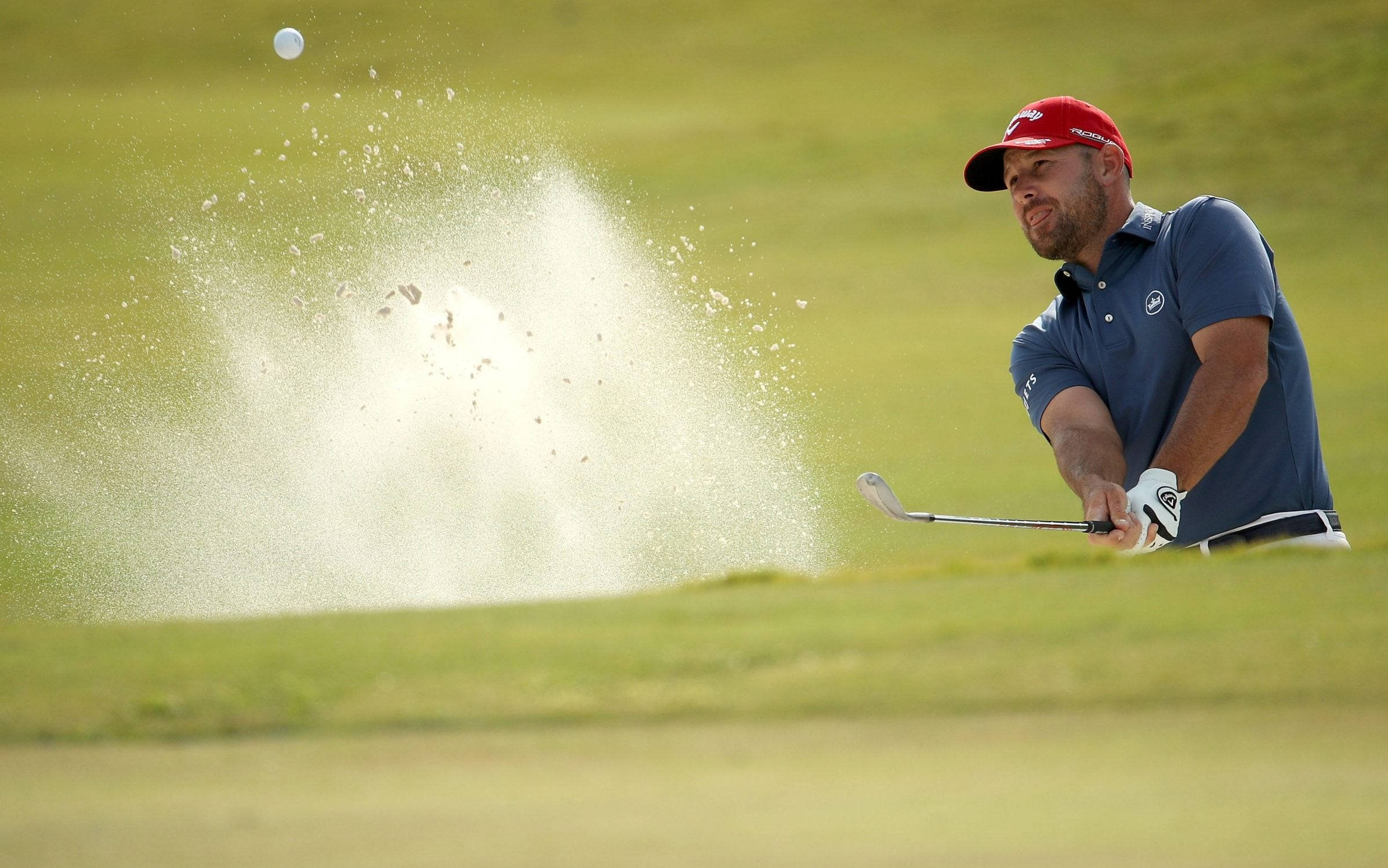 Scott Brown, red cap, golfer, Full HD Desktop Wallpaper