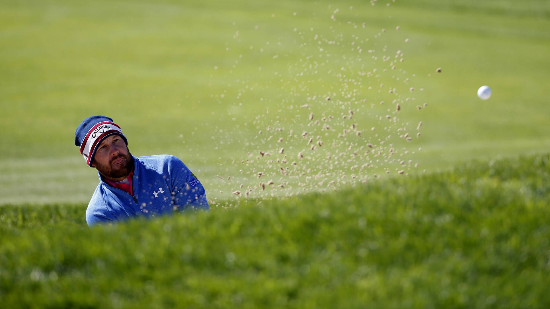Scott Brown, blue jacket, cap, Full HD Desktop Wallpaper