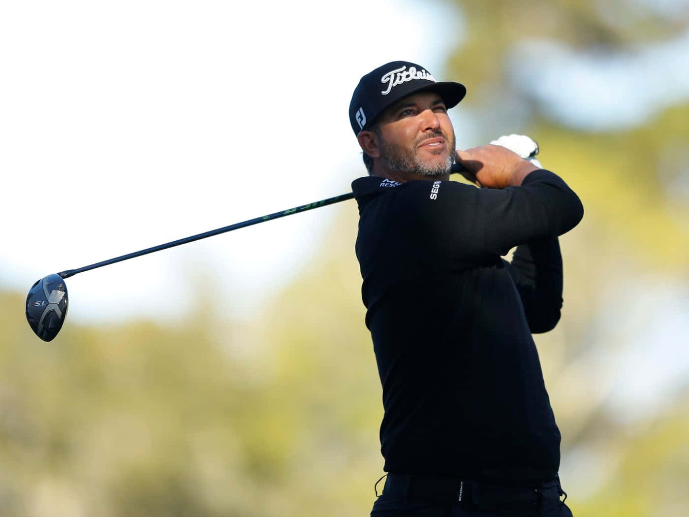 Scott Piercy, all black outfit, golfer, HD Desktop Wallpaper