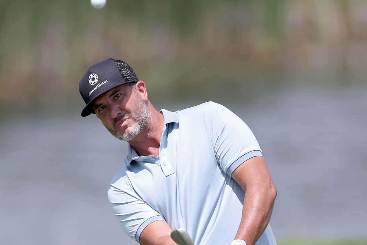Scott Piercy, light blue polo, black cap, SD Desktop Wallpaper