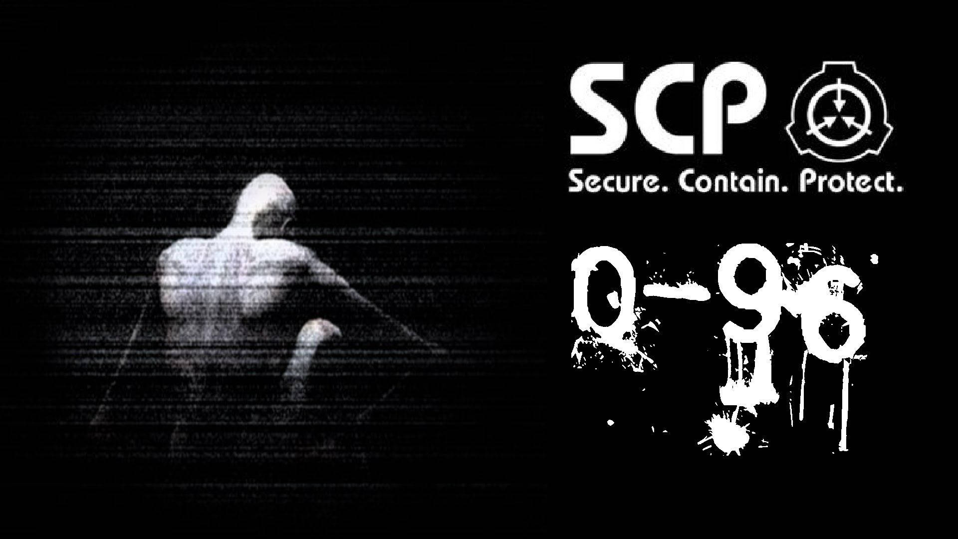 SCP 0-96, black and white, humanoid figure, Full HD Desktop Wallpaper