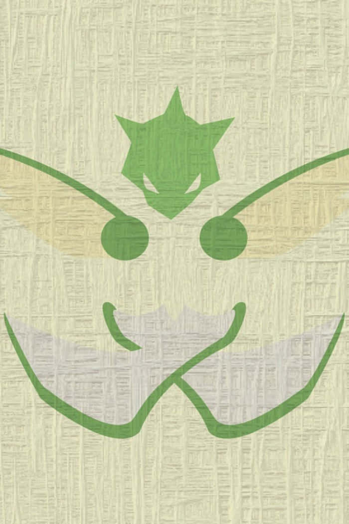 Scyther, green, sharp eyes, SD Phone Wallpaper
