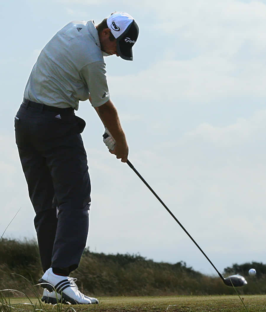 Sean O'Hair, 2008 Open Championship, grassy course, SD Phone Wallpaper
