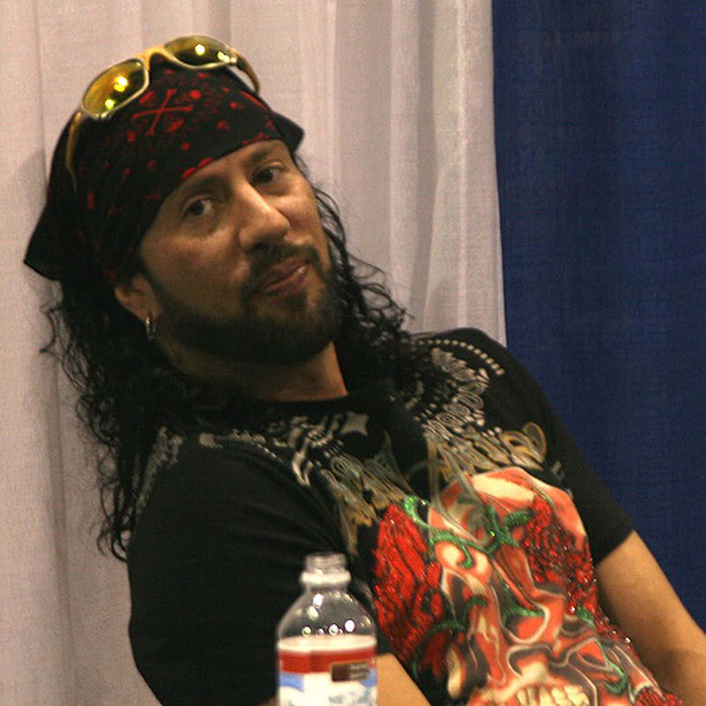 Sean Waltman, long dark hair, bandana, HD Desktop Wallpaper