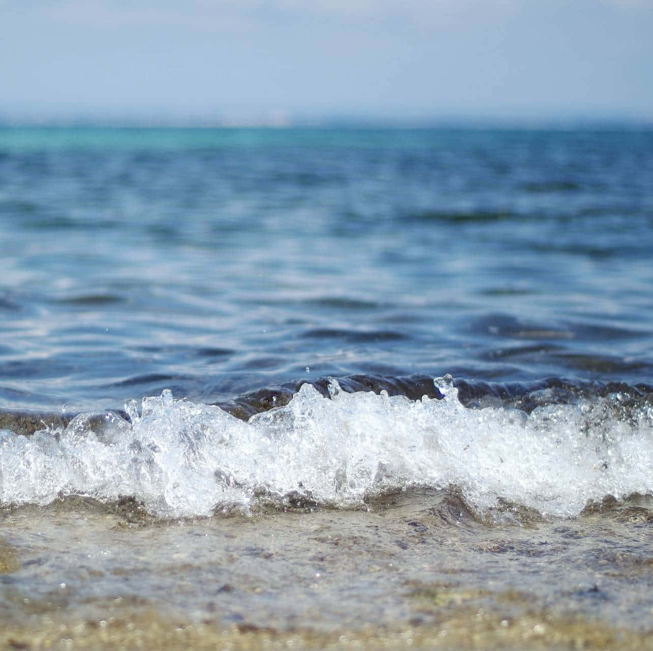 Tides, 1284 x 1280, crashing ocean wave, HD Desktop Wallpaper