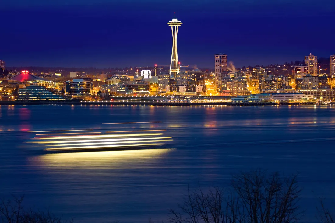 Seattle At Night