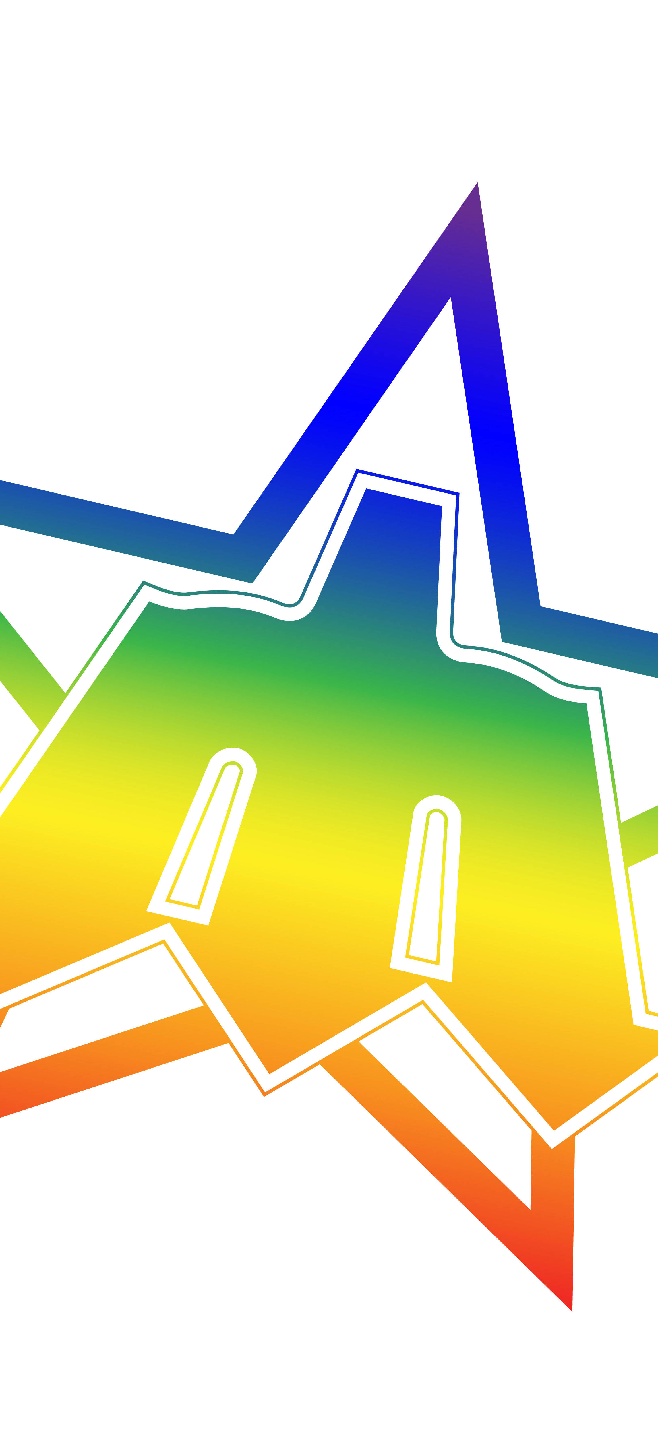 Seattle Mariners, bright neon logo, vibrant rainbow gradient, 4K Phone Wallpaper