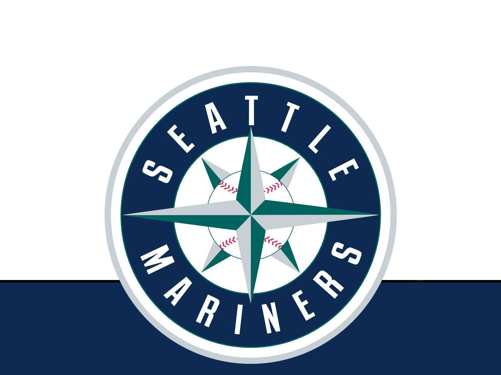 Seattle Mariners, compass rose, baseball stitched, HD Desktop Wallpaper
