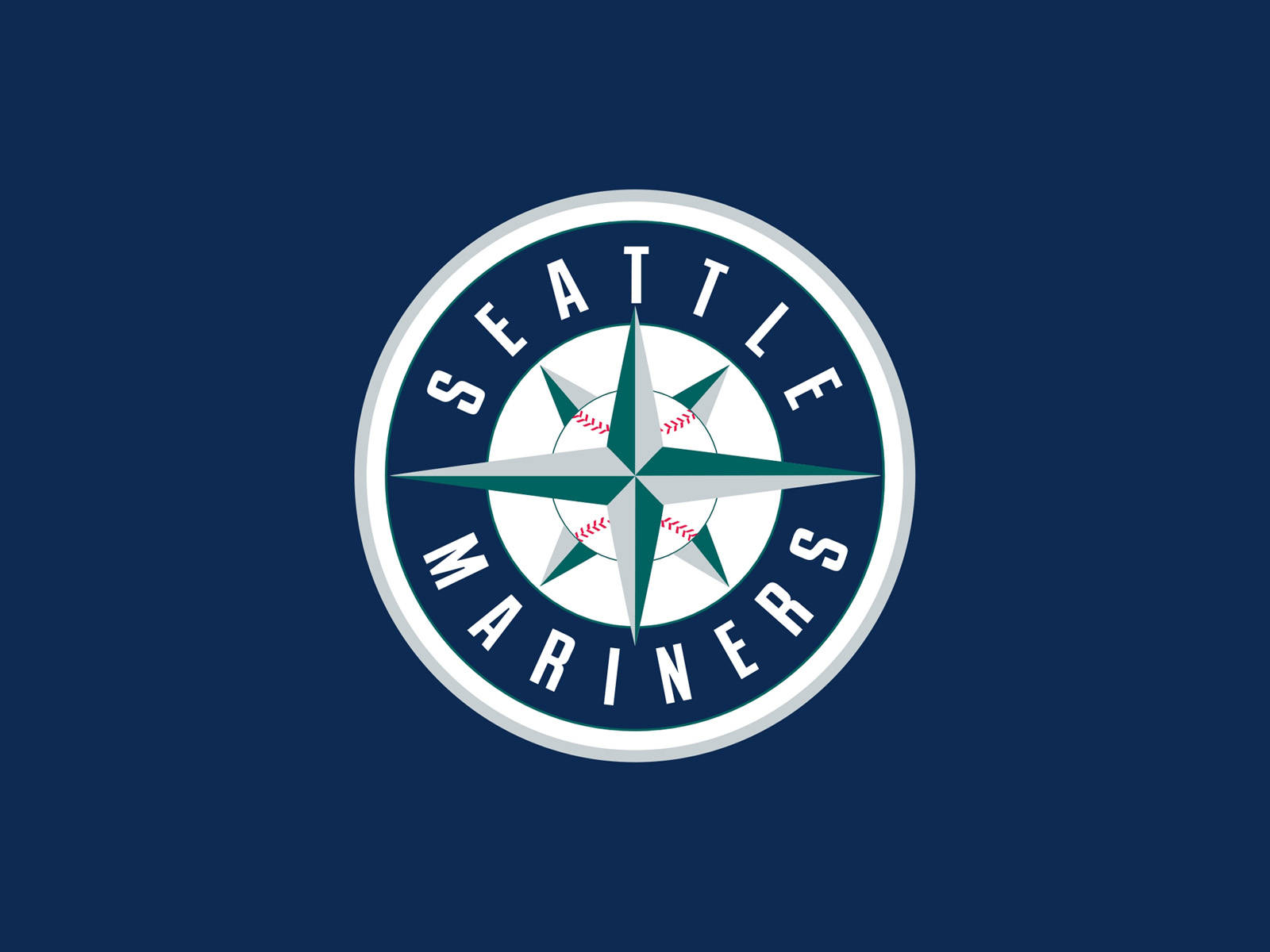 Seattle Mariners, dark blue, navy blue, HD Desktop Wallpaper