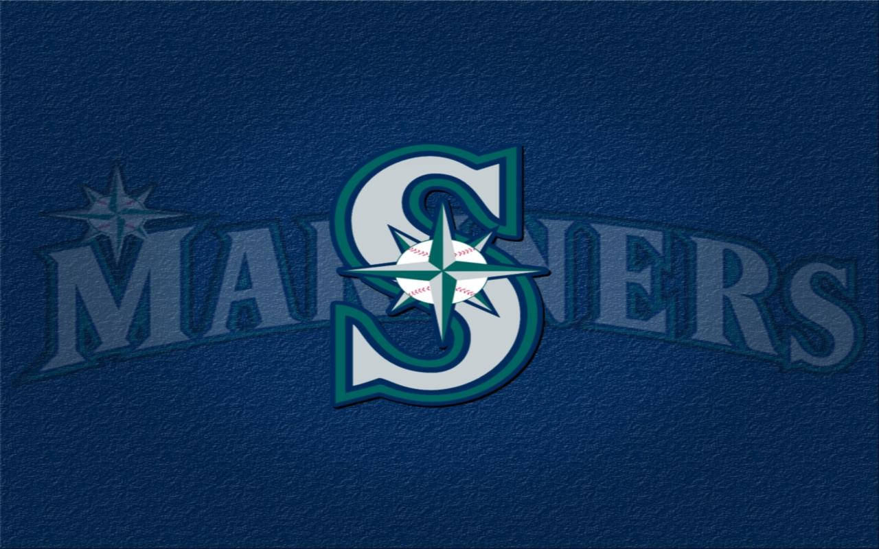Seattle Mariners, monogram logo, star, HD Desktop Wallpaper