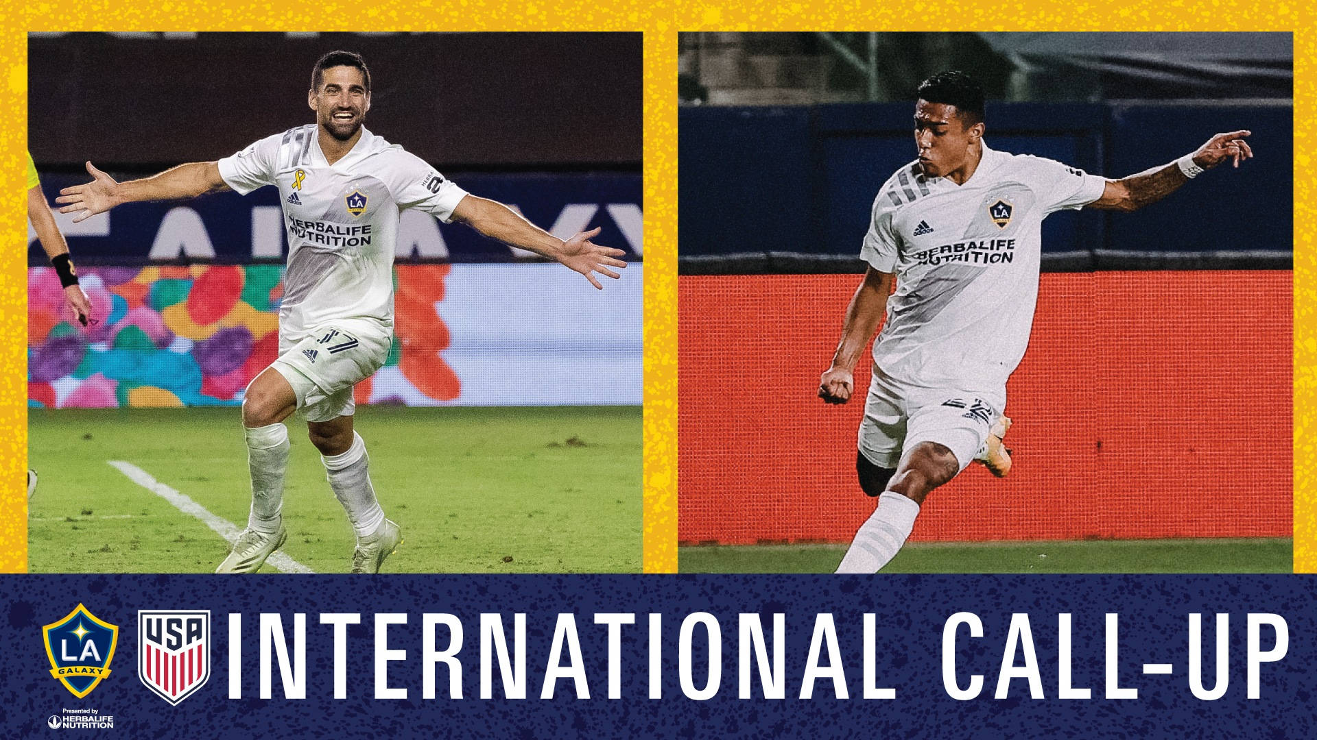 Sebastian Lletget, LA Galaxy, white LA Galaxy jerseys, Full HD Desktop Wallpaper