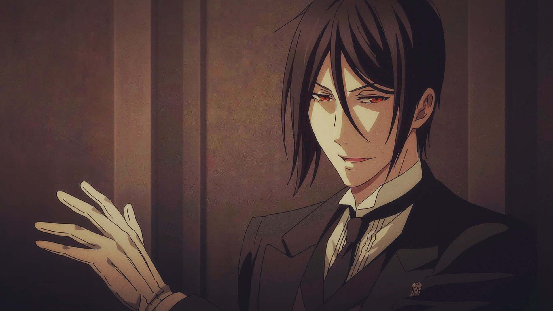 Sebastian Michaelis, 1920 x 1080, formal suit, Full HD Desktop Wallpaper