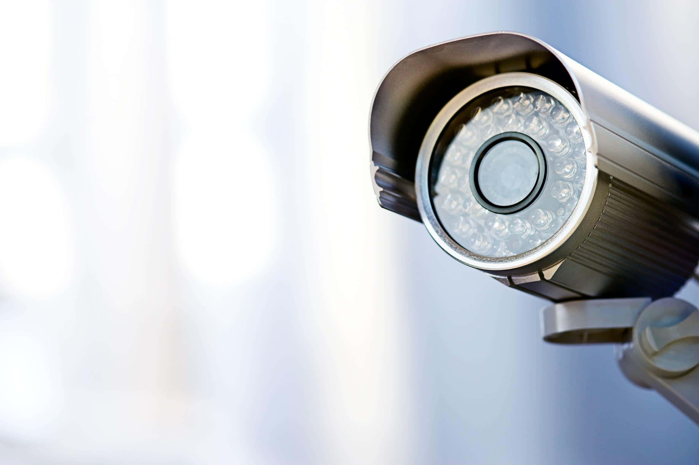 high definition cctv security camera, silver, LED lights, Full HD Desktop Wallpaper