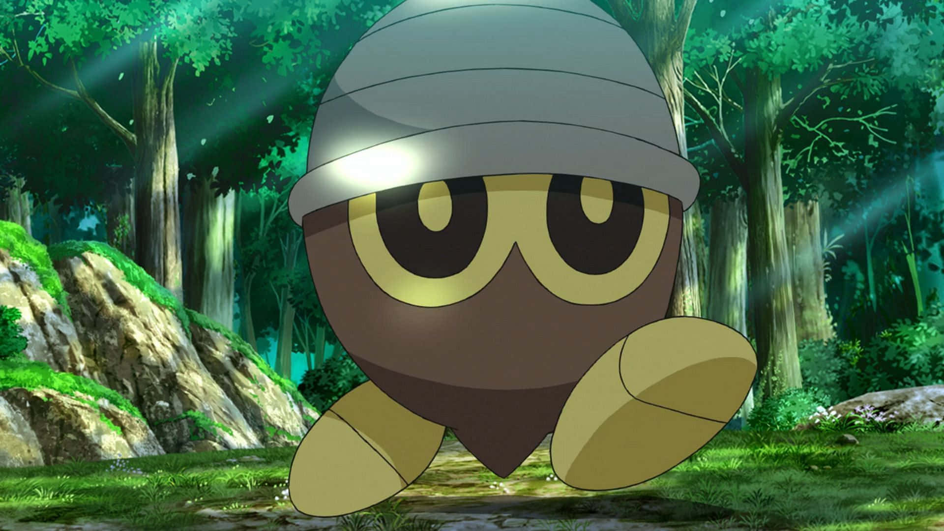 Seedot, gray hat, big eyes, Full HD Desktop Wallpaper
