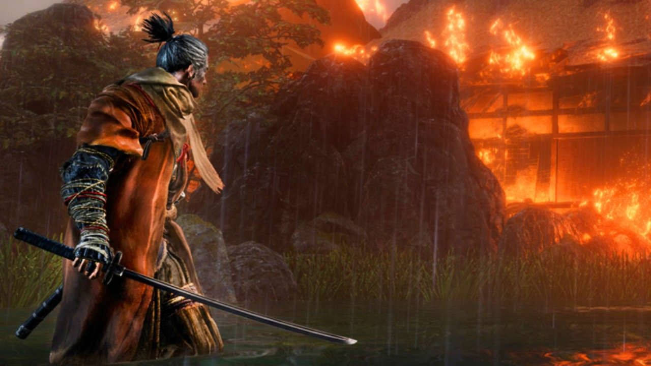 Sekiro Shadows Die Twice, samurai warrior, sword, HD Desktop Wallpaper