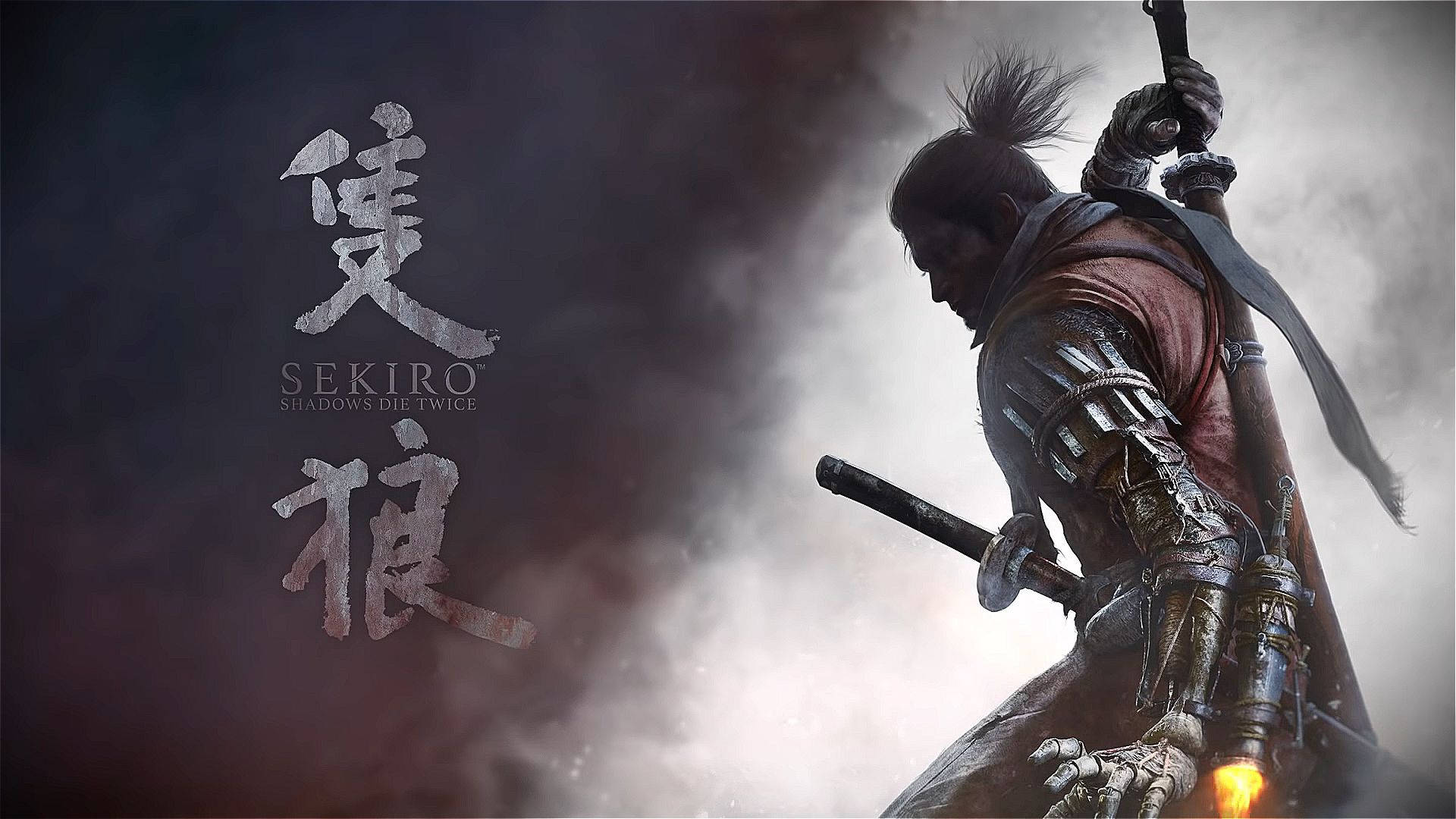 Sekiro: Shadows Die Twice, samurai warrior, ornate armor, Full HD Desktop Wallpaper