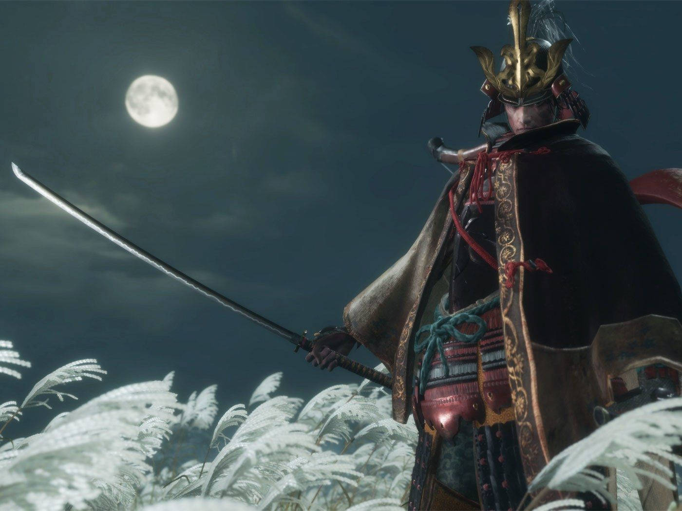 Sekiro Shadows Die Twice, samurai warrior, katana, HD Desktop Wallpaper