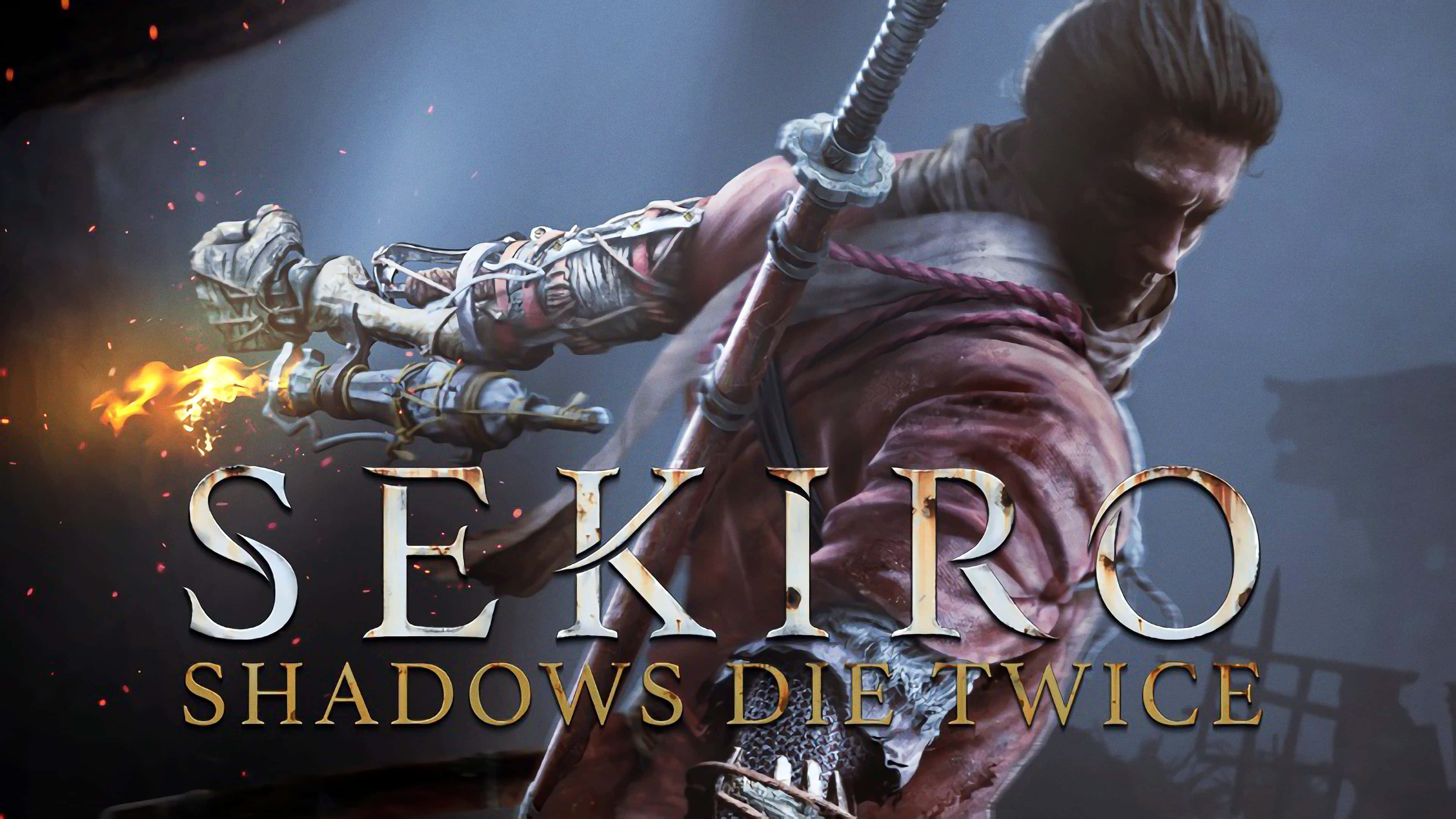 Sekiro Shadows Die Twice, samurai warrior, red armor, 4K Desktop Wallpaper