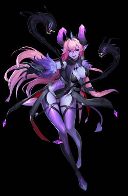 Selena Mobile Legend, glittery, pink hair, SD Phone Wallpaper