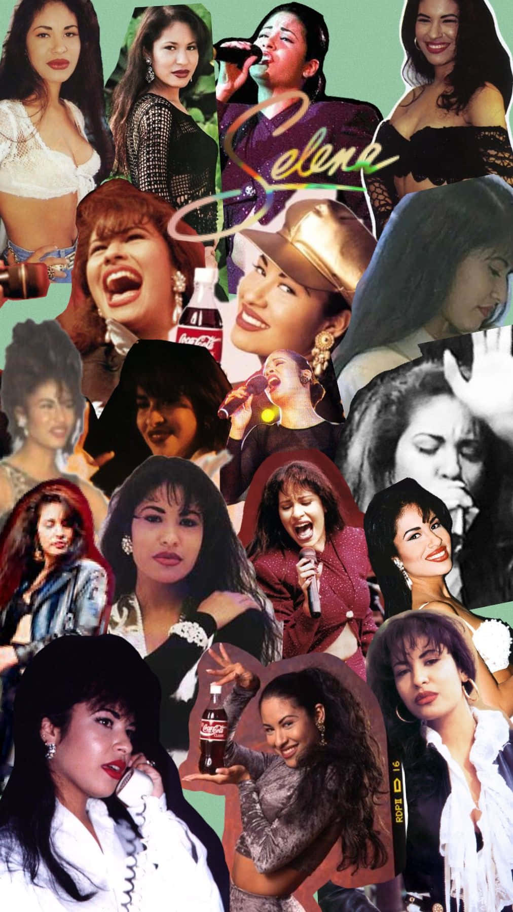 Selena Quintanilla, iPhone, iconic poses, HD Phone Wallpaper