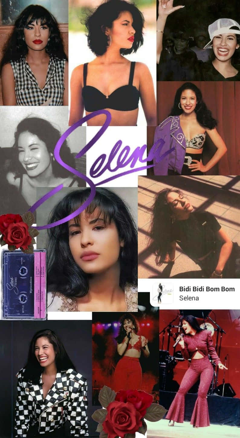 Selena Quintanilla, iPhone, roses, HD Phone Wallpaper