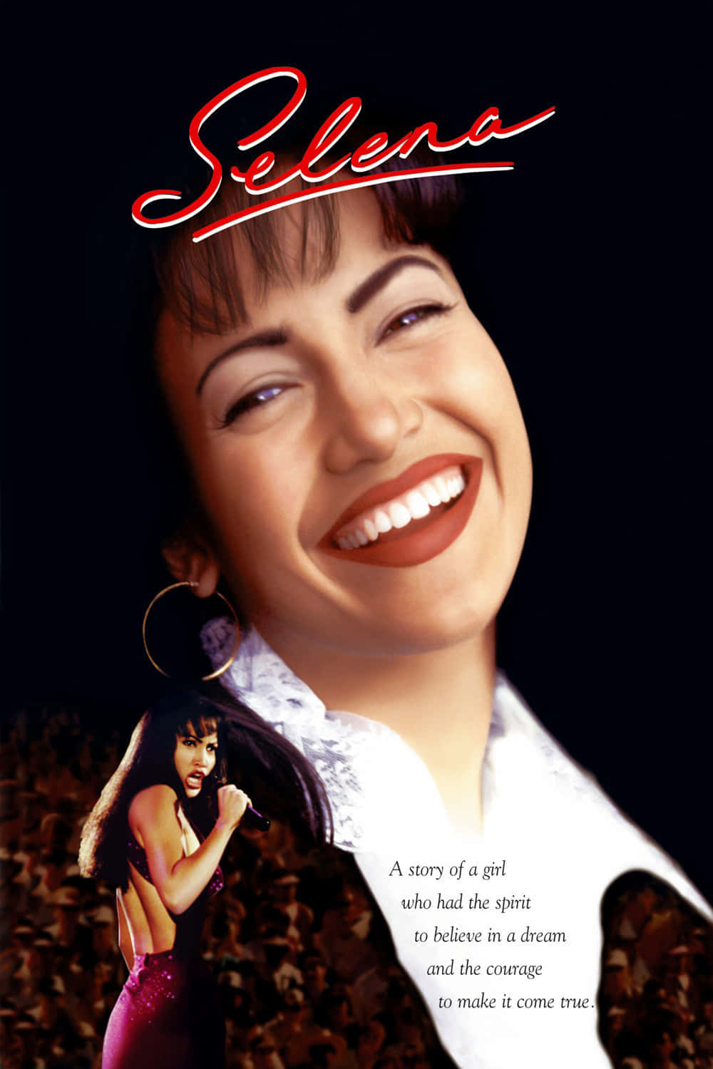 Selena Quintanilla, iPhone, black background, HD Phone Wallpaper