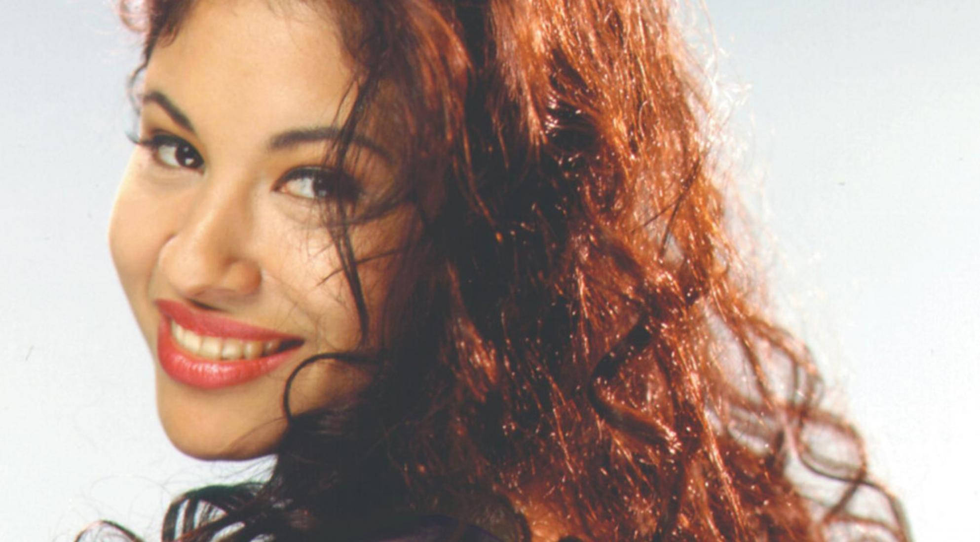 Selena Quintanilla, ginger curls, voluminous curly hair, Full HD Desktop Wallpaper