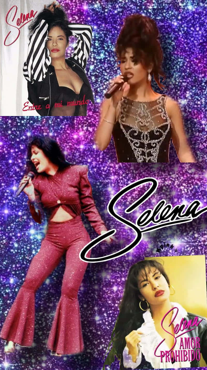 Selena Quintanilla, iPhone, glittering outfits, HD Phone Wallpaper