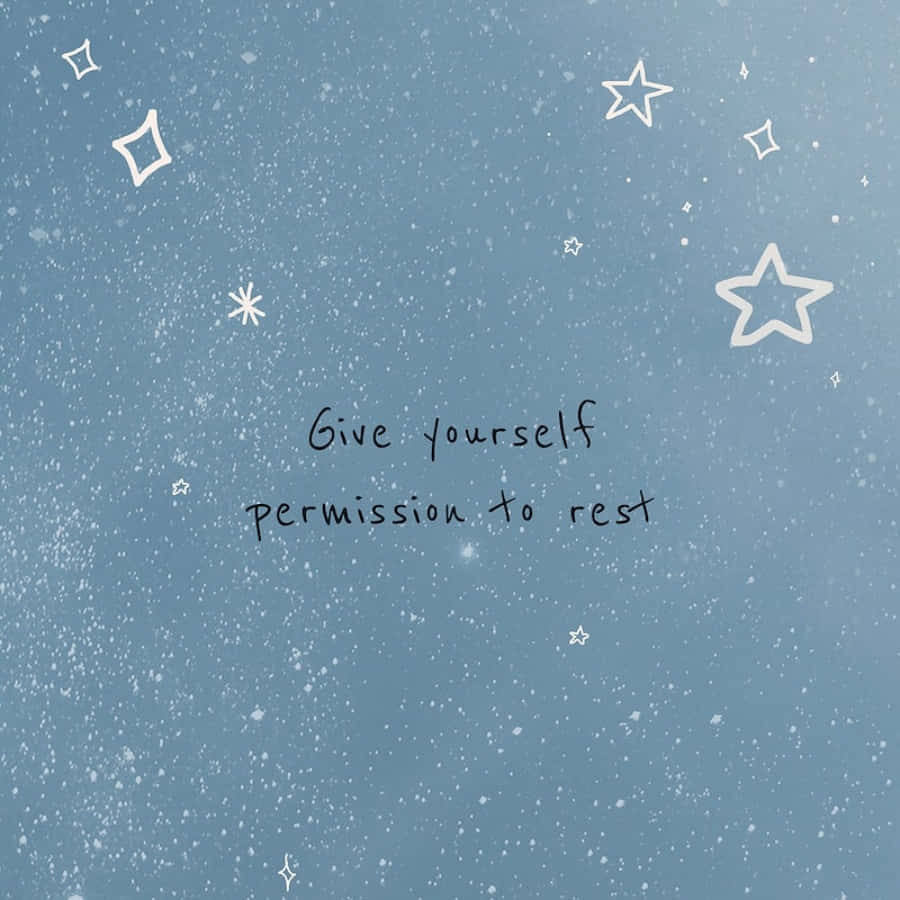 calming blue background, white star doodles, snowflake doodles, SD Desktop Wallpaper